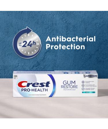 Crest Pro-Health Advanced Gum Restore Deep Clean Toothpaste 4.8 oz Pack of 3 -Anticavity Antibacterial Flouride Toothpaste Clinically Proven Gum and Enamel Protection - Buy Online on GoSupps.com