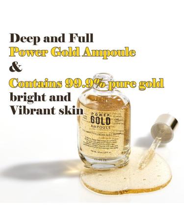 EUNYUL Power Enhancing Gold Ampoule 50ml - 99.99% Pure 24K Gold Serum for Radiant Skin | International Shipping Available - Buy Online on GoSupps.com