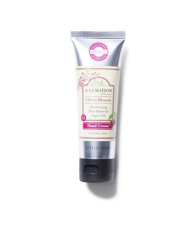 A La Maison De Provence Cherry Blossom Hand and Body Cream 1.7 Oz (2 Pack) | Moisturizing Lotion with Argan Oil and Shea Butter | For Dry Skin | Paraben and Phthalates Free - Buy Online on GoSupps.com