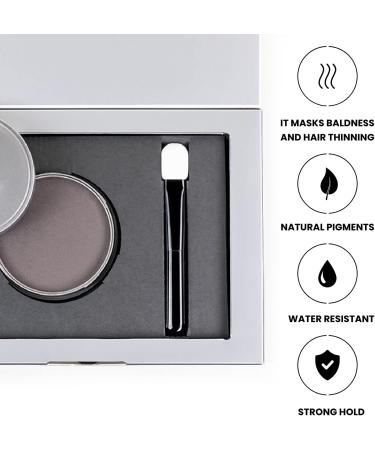  Kmax Kmax Scalp Shader Covering Scalp Foundation Anti-Deadage Water Resistant - 35g Box - Copper Brown - Buy Online on GoSupps.com