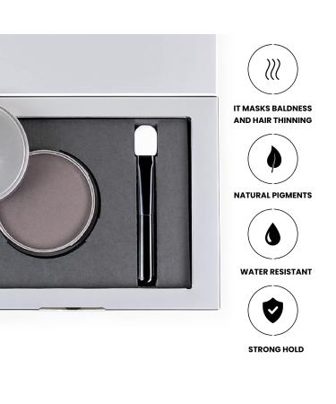 Kmax Shader Hair Concealer - Black | Thickening Solution for Fuller Hair - Shop Internationally - Buy Online on GoSupps.com
