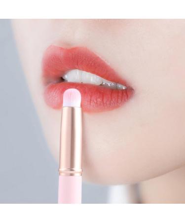 Concealer Brush | Double-Ended Round Tip Lipstick Brush | Makeup Brush Tool with Lid for Liquid Cream Foundation Concealer Powder Wynott - Buy Online on GoSupps.com