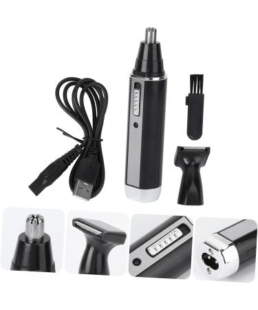 FRCOLOR 2 Pieces 2 Best Nose Hair Trimmer Hair Clipper Ear Hair Trimmer And Ear Trimmer Nose Trimmer Electric Set Mediumx2pcs Blackx2pcs - Buy Online on GoSupps.com