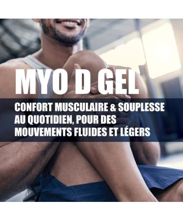 GEL DECONTRACTION MUSCULAIRE Myo D - Arnica Huiles Essentielles - Apaise Muscles Articulations et Tendons - Dos Mollets Cuisses - Gel de 100ml - Eric Favre 100 ml (Lot de 1) - Buy Online on GoSupps.com