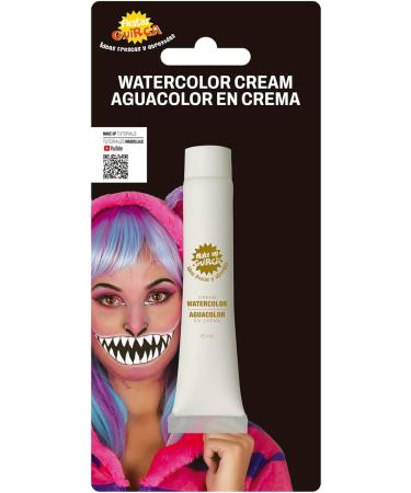 FIESTAS GUIRCA Water-Based Makeup Tube (20 ml) - Colored Water for Halloween Carnival and Costume Parties - Face and Body Paint for Children and Adults - Ideal for Fantasy Makeup - Buy Online on GoSupps.com
