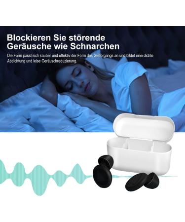 3D Soft Sleep Earplugs | Reusable Silicone Hearing Protection | Reduce Snoring & Enhance Travel Concentration - S/M/L Sizes - Buy Online on GoSupps.com