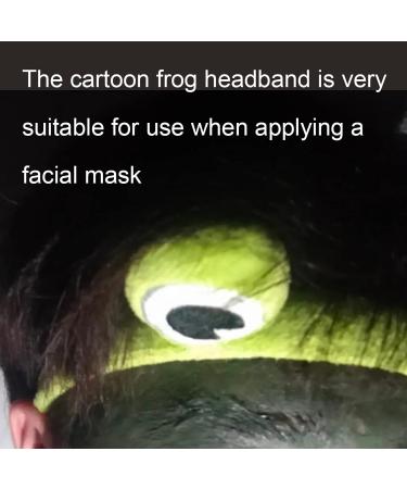 3-Piece Frog Headband Set - Fluffy Elastic Coral Fleece Hair Wraps for Face Washing Spa Yoga & Makeup - Ideal for Running - Buy Online on GoSupps.com