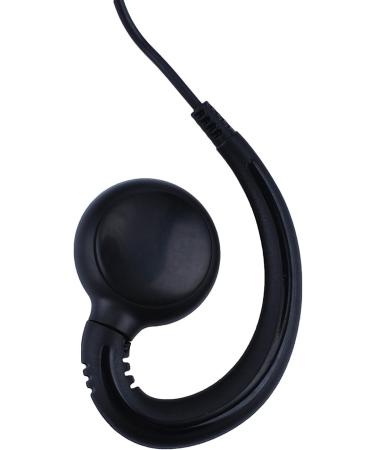 KS K-STORM CLS1110 Walkie Talkie Earpiece Headset for Motorola CP200, RDM2070D, CLS1413 - PU Material, Black - Buy Online on GoSupps.com