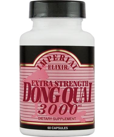 Imperial Elixir Dong Quai Extra Strength -- 3000 mg - 60 Capsules