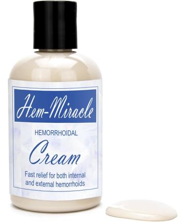 Western Herbal and Nutrition Hem-Miracle Cream + Hem-Relief Combo | Natural Hemorrhoidal Treatment | Fast Acting Relief for Hemorrhoids | 4 oz. Bottle & 90 Capsules - Buy Online on GoSupps.com