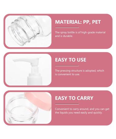 Shop 2 Sets Portable Cosmetic Bottle Nozzles - Perfect for Travel | Premium PP Quality - Buy Online on GoSupps.com