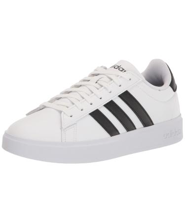 adidas Men's Grand Court 2.0 Tennis Shoe 9 Ftwr White/Core Black/Ftwr White