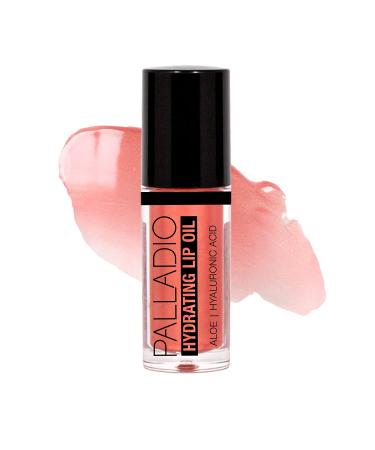 Palladio Hydrating Lip Oil with Hyaluronic Acid Non-Sticky Formula, Vegan & Cruelty-Free | 0.13 Oz - Buy Online on GoSupps.com