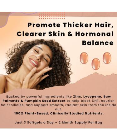 PURETREX Pumpkin Seed Oil Complex 3000mg with Saw Palmetto, Beta-Sitosterol, Zinc & Lycopene 180 Vegan Softgels | Prostate, Hair Growth & Hormonal Balance Support | Cold-Pressed, Non-GMO, Lab Tested - Buy Online on GoSupps.com