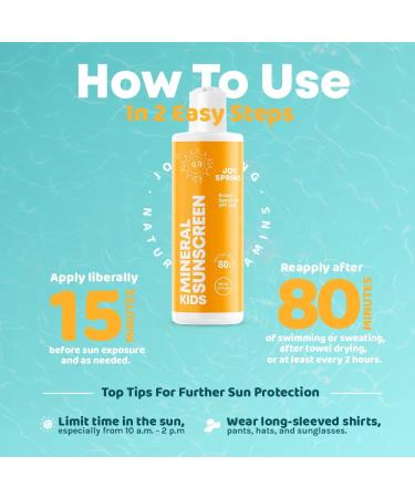 JoySpring Genius Drops: Kids Brain Function Support & Mineral Sunscreen SPF30 - Buy Online on GoSupps.com