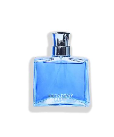 BROADWAY BLUE POUR HOMME EAU DE PARFUM 3.4 FL. OZ. 100ml. Woody Spicy fragrance for men. - Buy Online on GoSupps.com