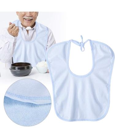 Adult Bib Reusable and Washable Bib for Elderly Seniors Disabled Women Men Waterproof Adult Elder Mealtime Bib Clothing Protector Bib with Crumb Catcher Eating Aprons Art Smocks - Buy Online on GoSupps.com