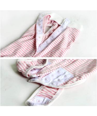 Dotoner Cat Recovery Suit - Surgical Shirt for Belly Wounds Cone Alternative | Soft Medical Pet Clothing (Pink M) - 1 Pack - Buy Online on GoSupps.com