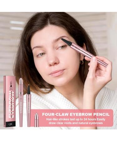 EIROVYA Magical with 4 micro fork tips durable waterproof eyebrow pencil and smudgeproof provides natural looking dark brown 1 piece - Buy Online on GoSupps.com