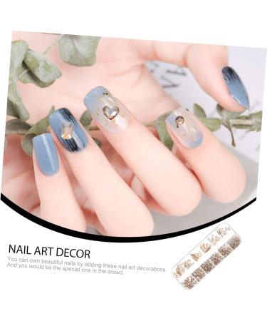 FRCOLOR 2 Boxes Nail Art Flat Drill Crystal Nail Gems Rhinestones Nail Flatback Nail Rhinestones Nail Art Gems Nail Jewels Rhinestones Nails Gems Diamond Manicure Tools Glass - Buy Online on GoSupps.com