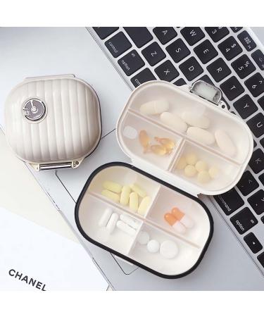 Ptyism Pill Organizer Box Set - 2 Pieces (Large & Small) | Travel & Daily Use Tablet Storage | Perfect for Vitamins & Medications - Buy Online on GoSupps.com