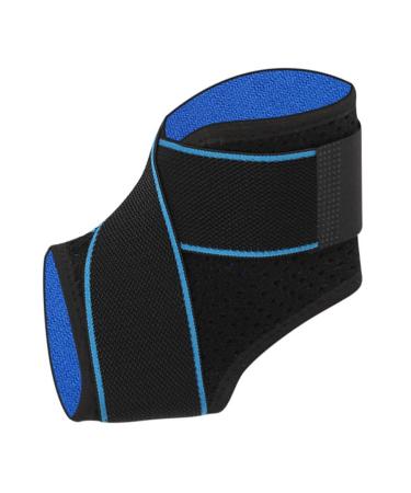 Unisex Adjustable Sturdy Elastic Ankle Support Brace Soft Protective Compression Ankle Wrap