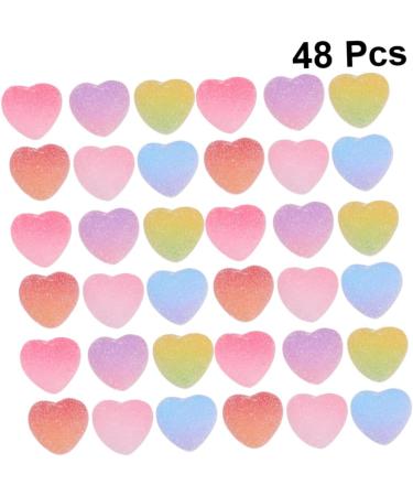 HOMSFOU 144 Pcs Scrapbook Candy Sweets Charms DIY Material Charms Crafts Accessories Jellybeans Candy Charms Flatback Phone Shell Accessories Butterscotch Candy Phone Case 1.8X1.8cmx3pcs As Shownx3pcs - Buy Online on GoSupps.com