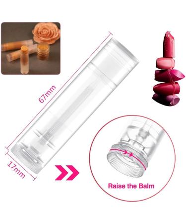 54 Pack Empty Lipstick Tubes - DIY Lip Balm Containers with Caps for Custom Filling - Ideal for Crafting and Beauty Projects - Buy Online on GoSupps.com