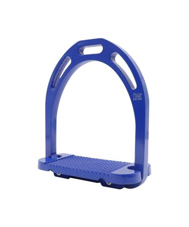 Buy AK Aluminum Stirrups - Coated Colors (11.9 cm Blue) | Durable 4.75 Inches for Equestrian Use - International Shipping - Buy Online on GoSupps.com