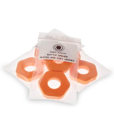 Easy Grip Bottle Opener for Seniors and Arthritis Patients - 100% Recyclable Corn Plastic - Set of 2 (Water & Soft Drinks) | R&R SHOP - Buy Online on GoSupps.com