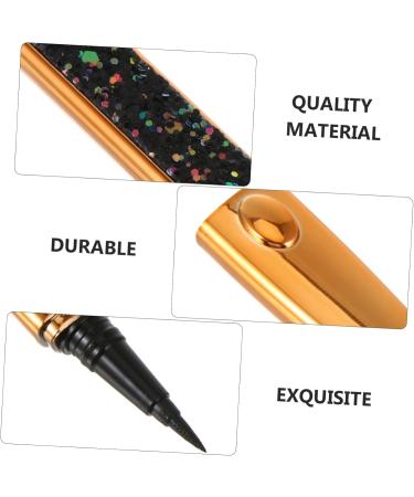 BELLIFFY Self Adhesive Mascara Eye Liner Pencil Eye Lining Pen No Blooming Eyeliner Makeup Tools Plastic 1 count (Pack of 1) Colorful - Buy Online on GoSupps.com
