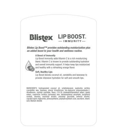 Blistex Lip Boost Immunity Intensive Hydration Vitamin C Moisturizer (Pack of 2) - Buy Online on GoSupps.com