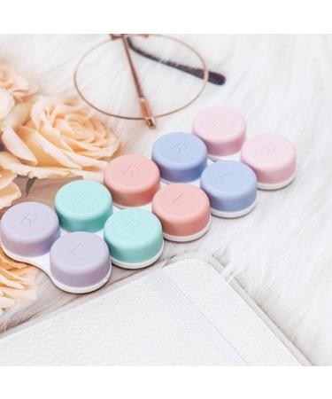 BBASILIYSD Glasses Cosmetic Contact Lenses Box - Travel Kit with Random Color Case for Eyewear Accessories - Buy Online on GoSupps.com