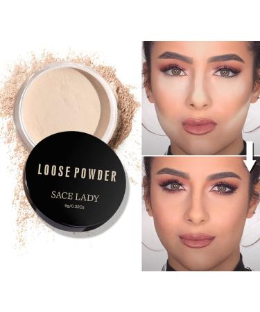 SACE LADY 4Pcs Makeup Set - Flawless Matte Foundation Full Coverage Concealer Oil Control Powder & Sponge - Waterproof Natural Cosmetics Kit for All Skin Types - Buy Online on GoSupps.com