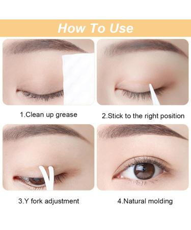 Buy Invisible Double Eyelid Tapes & Stripes - 480 Pcs Loophola Tapes Adhesive Stripes for All-Day Wear - International Shipping Available - Buy Online on GoSupps.com