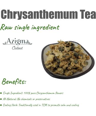 Dried Chrysanthemum Flowers ( ) Loose Chrysanthemum Tea Traditional Herbal Tea Natural Chrysanthemum Flowers for Brewing 120g - Buy Online on GoSupps.com