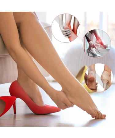 Heel Cushion Grip | Anti-Slip Pads for Shoes | 4 Pairs Self-Adhesive Insoles | Blister Protectors for Men & Women - Buy Online on GoSupps.com