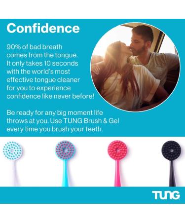 TUNG Brush Tongue Cleaner - Eliminate Bad Breath and Improve Oral Health - Buy Online on GoSupps.com