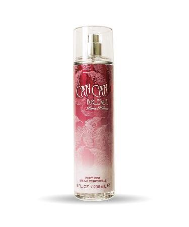 Paris Hilton Can Can Burlesque Body Mist Fragrance for Women | Playful and Flirtatious | Fruity and Floral Scent With Notes of Clementine Nectarine Cassis Raspberry and Wild Orchid | 8 Oz 8 Fl Oz (Pack of 1)