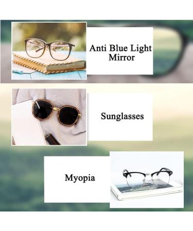 Buy Fobkdl 2-Piece Leather Eyeglasses Case Set - Foldable Portable Sunglasses Cases for Men & Women - Stylish Yellow & Blue Spectacle Holders - Buy Online on GoSupps.com