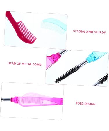 Buy Ipetboom 12 Pcs Collapsible Eyelash Comb Set - Eyebrow Shaper & Lash Separator Tools for Perfect Makeup - International Shipping Available - Buy Online on GoSupps.com