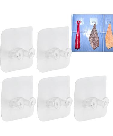 Natudeco 10-Piece Self-Adhesive Shaving Hooks - Wall Organizer for Cell Phones Towels & Razors - Durable Sticky Wall Hangers - Buy Online on GoSupps.com