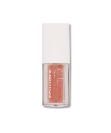 Cle Cosmetics Lip Powder  Beauty and Makeup Essential that Turns Powder to Tint when Applied as Lip Stain  Lip Tint or on Cheeks and Eyes  Long-lasting  Matte Finish - Nude Blush  0.07 oz
