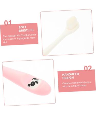 Buy Minkissy 3-Pack Kids Travel Toothbrush - Soft Bristles Cartoon Design for Toddlers & Children | International Shipping Available - Buy Online on GoSupps.com