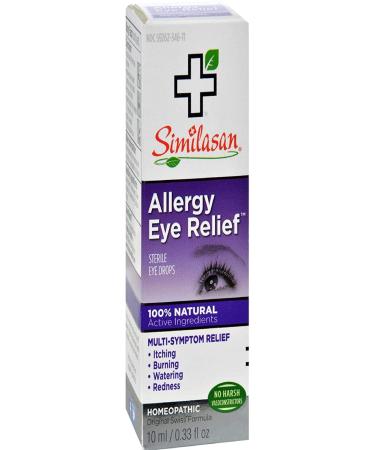 Similasan Allergy Relief Eye Drops 0.33 oz - Soothes Itchy, Red Eyes - Buy Online on GoSupps.com