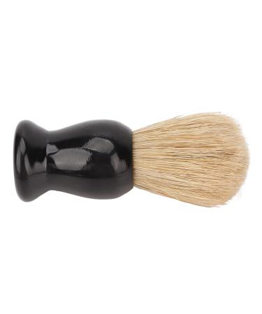 Premium Synthetic Beard Brush - Soft Bristles for Enhanced Shaving Cream Foam Curved Handle Lightweight & Portable - Ideal for Salons & Personal Use - Buy Online on GoSupps.com