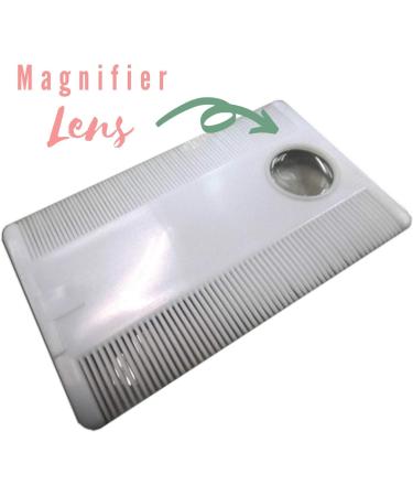 Lot de 2 peignes poux dents fines pour d tecter les m taux liminer les lentes et les ufs - Buy Online on GoSupps.com