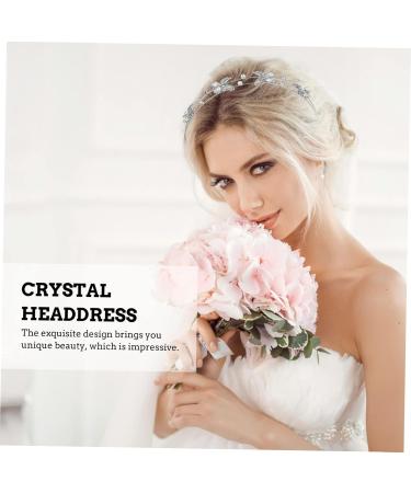 VINTORKY Headband Rhinestone Headdress Bride Wedding Headdress Girl's Headdress Simple Headdress Bridesmaid Headdress Butterflies Headdress Crystal Headdress - Buy Online on GoSupps.com