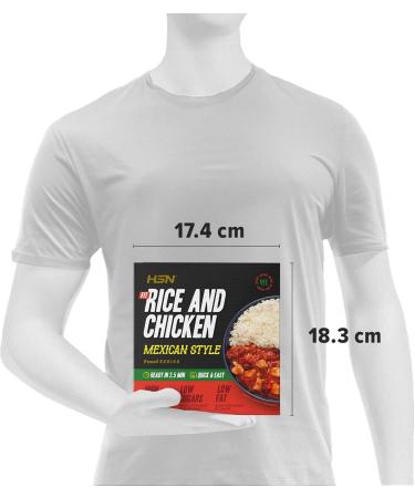 HSN Mexican Style Spice Sauce Chicken Prepared Dish | 420 Grams | Ready to Heat & Take | High Protein Low Calorie | Healthy & Rich Foods - Buy Online on GoSupps.com