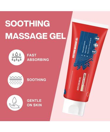 Joint Gel - Soothing Massage Cream Natural Comfort Gel for Knee Neck Back & Muscle Absorb Quickly Portable and Non-Greasy Formula 4.23oz - Buy Online on GoSupps.com